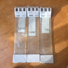3X New IKEA Grundtal  Glass