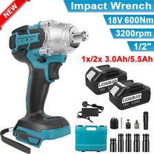 1/2" Cordless Electric Impact