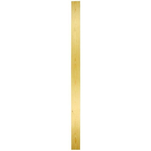 Pine square newel post 82mm - pine,