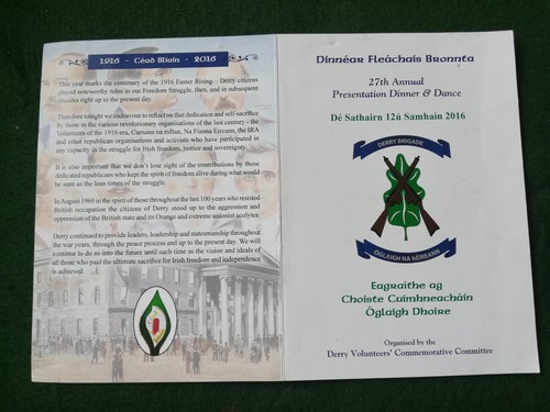2016 derry brigade irish - derry,