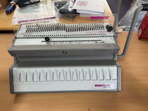 Renz srw 360 wire binding - renz,