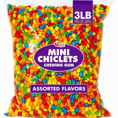 Mini chiclets gum - mini, lb
