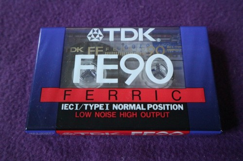 Tdk fe90 c90 cassette - tdk, tape