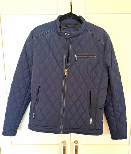 Zara mens blue - mens, quilted