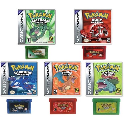 Emerald firered leafgreen - firered, ruby