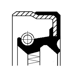Shaft seal manual transmission - seal,