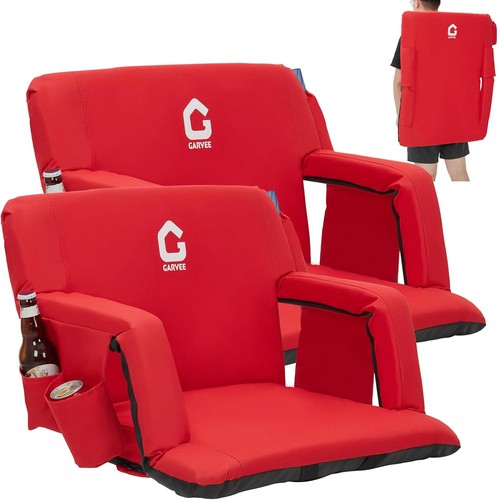 Red stadium seat cushion - red,