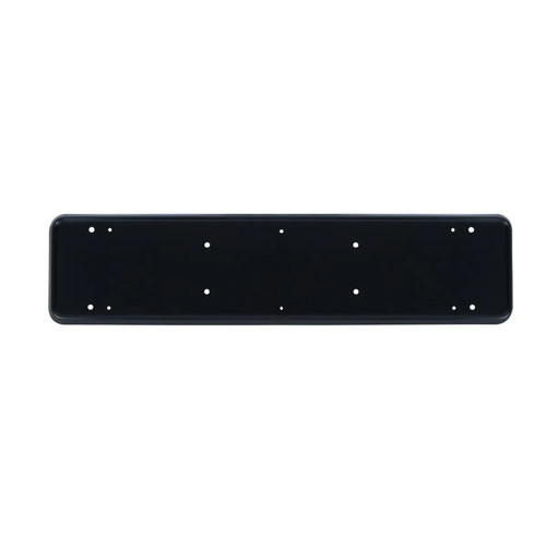 Pure black car number plate - pure,
