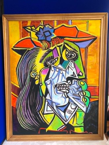 Pablo picasso framed oil - pablo,