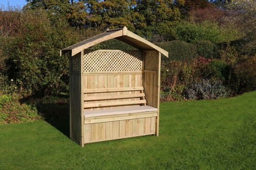 Madrid garden arbour with - garden,