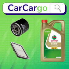 Service Kit for Subaru Impreza 2.5 GB270 AWD Petrol 2007-2007 Oil Air CASTROL