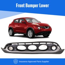 Fits Nissan Juke 2010-2014 Front Bumper Lower Matte Black High Quality UK Seller