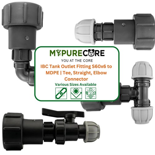 Ibc tank outlet adaptor - ibc,