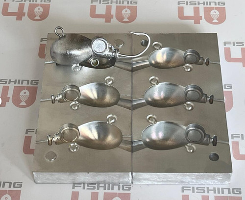 Zoka octopus head fishing mold - zoka,