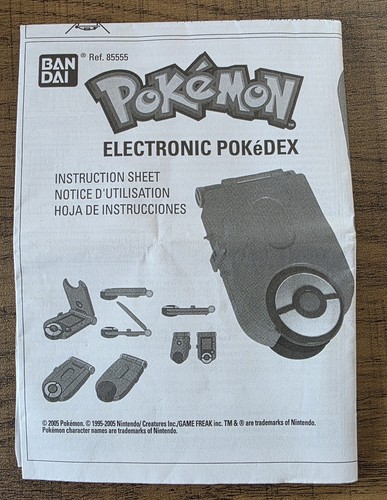 Vintage pokemon electronic - vintage,