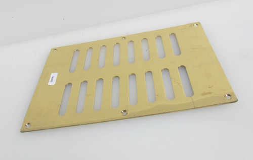Brass ventilation grille - ventilation,