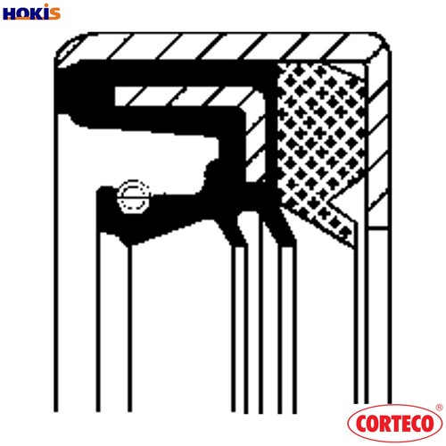 Shaft seal manual transmission - shaft,