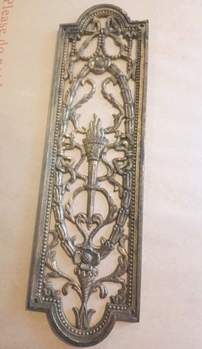 Antique brass pierced - brass, finger