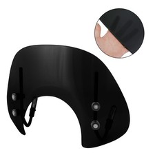Short Windshield WindScreen fit for Vespa Primavera 150 2014-2021 U8 Black*