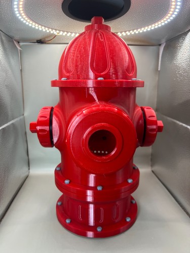Bird house fire hydrant - bird,