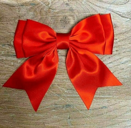 Satin double bows ribbon - bows,