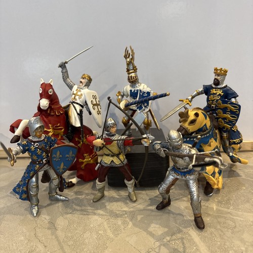 Papo knights and horse figures - knights,