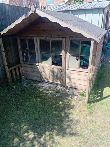 Wooden playhouse garden - wooden,