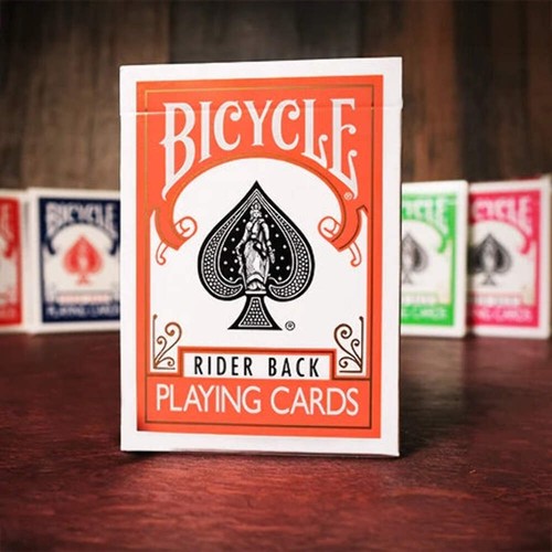 Bicycle playing - (orange),