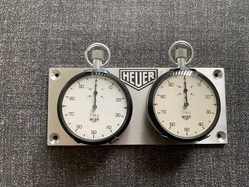 Vintage heuer tmu stopwatch - vintage,