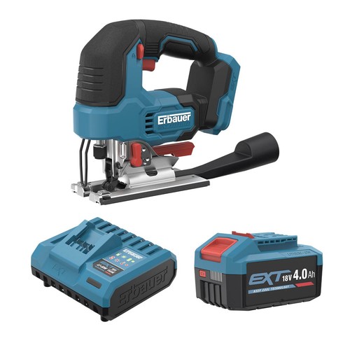 Erbauer jigsaw cordless 18v - jigsaw,