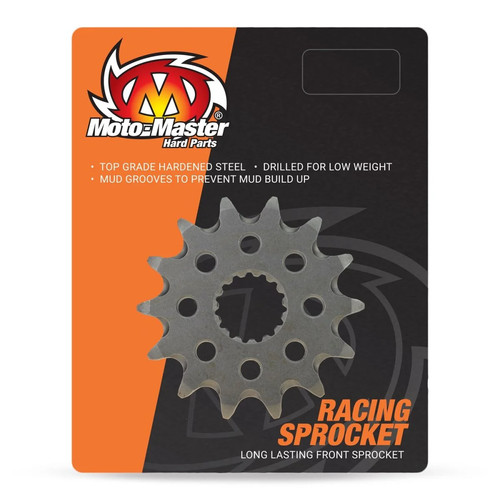 Moto master frnt sprcket steel - frnt,