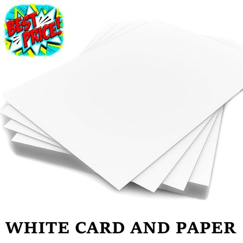 White card making thick paper - card,