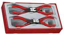 Teng Tools 4 Piece Internal/External Straight & Bent Circlip Pliers Set, TT474-5