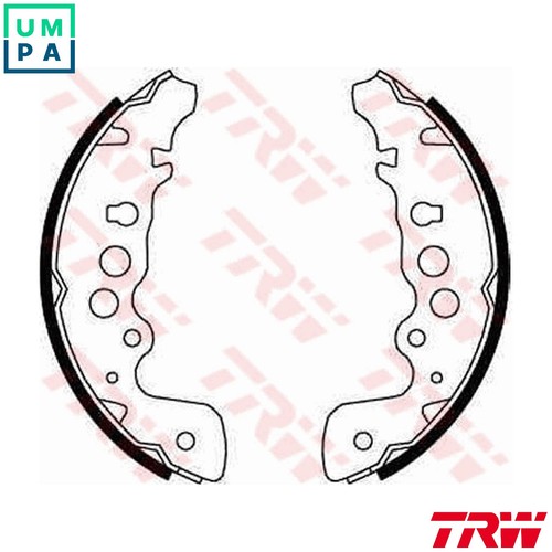 Brake shoe set gs8670 for - brake,