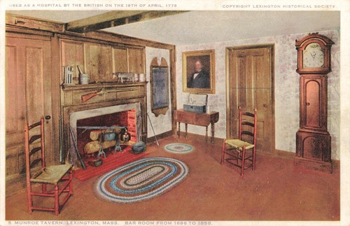 Postcard interior munroe - interior,