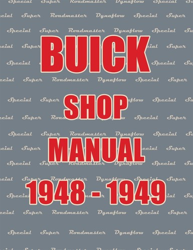 1948 1949 buick shop - 1948-1949, manual