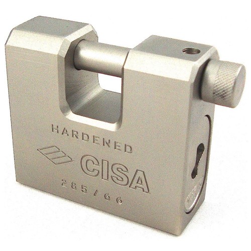 Cisa straight shackle padlock - cisa,