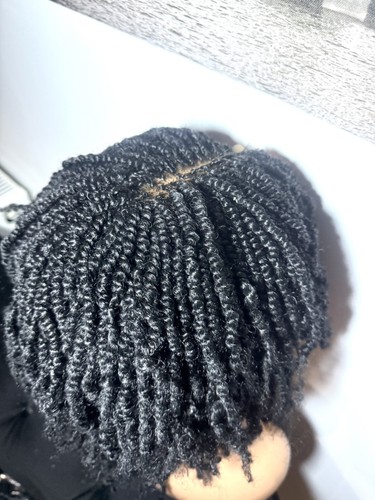 Wig women braided kinky - wig,