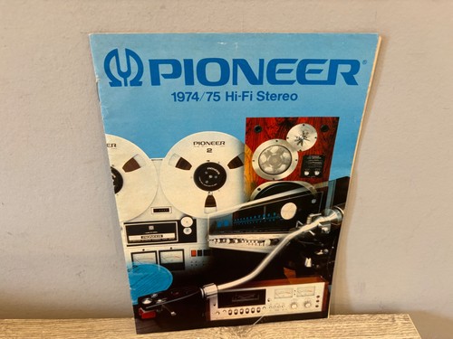 Pioneer 1974 fi stero - pioneer, 1974/75