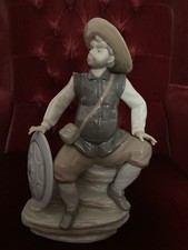Sancho Panza NAO lladro Rare Porcelain Figurine 1256 Perfect for Collectors