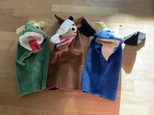 Genuine Baby Einstein Hand Puppets and CD Bundle X3 Excellent Condition