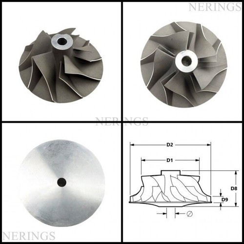 Turbocharger compressor wheel