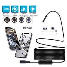  Direct Plug Underwater Endoscope Snake Inspection Camera for iPhone 14/13/12/11
