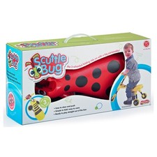 Mookie - Scuttlebug Beetle Red and Black Scooter Easy to Steer & Push For Age 3+