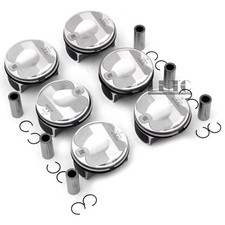 6x Pistons & Rings Set STD For Porsche 911 Carrera 991 Boxster Cayman S 981 3.4L