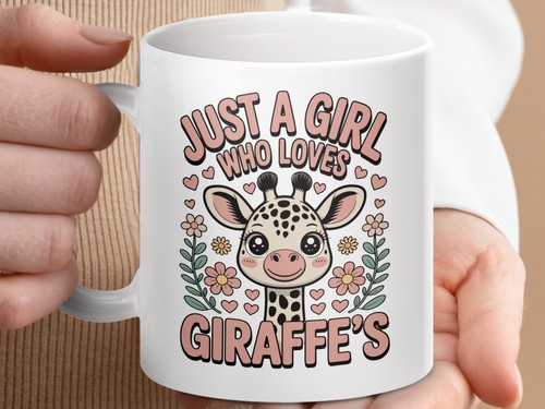 Giraffe lover mug just - giraffe,