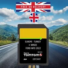 FORD MFD SD CARD NAVIGATION GPS MAP 2022 SAT NAV MAP UK + EUROPE KUGA FOCUS