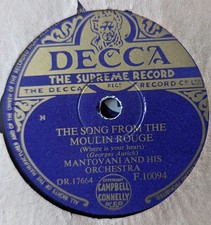 Mantovani 4 x RECORD   job lot