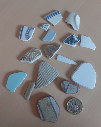 Raw ocean tumbled - sea, pottery