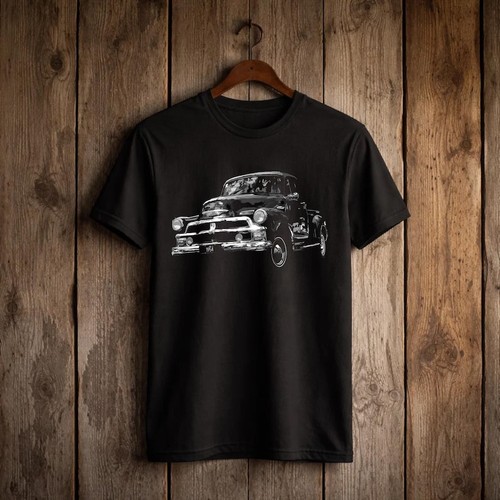 Chevy 3100 shirt 1954 - 54,